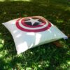 Vankúšik Captain America ušitý z kvalitnej bavlny