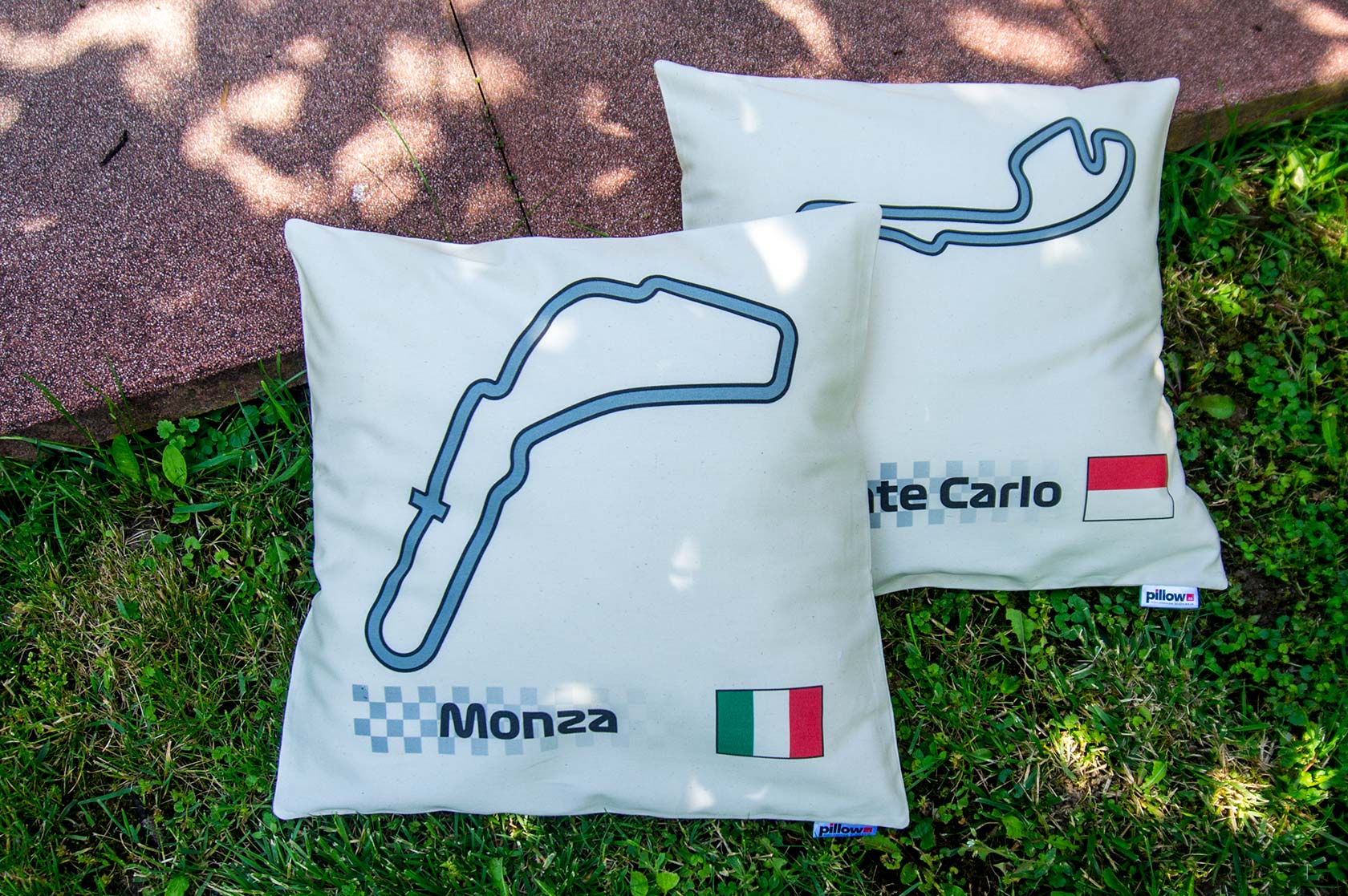 Vankúše s okruhmi ideálne darčeky pre fanúšikov Formula 1