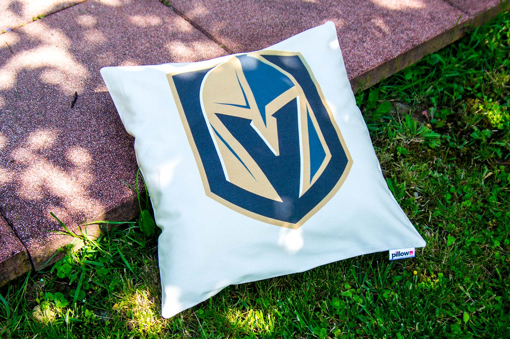 Vankúšik hokejového klubu Vegas Golden Knights z NHL
