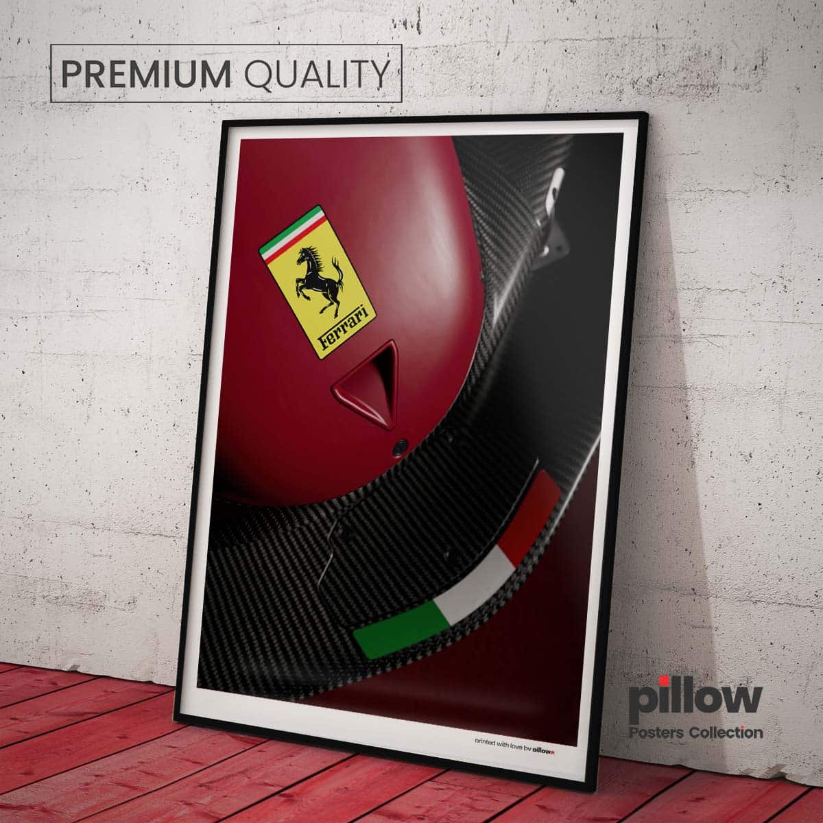 Scuderia Ferrari SF-25 – Oficiálny plagát na sezónu 2025.