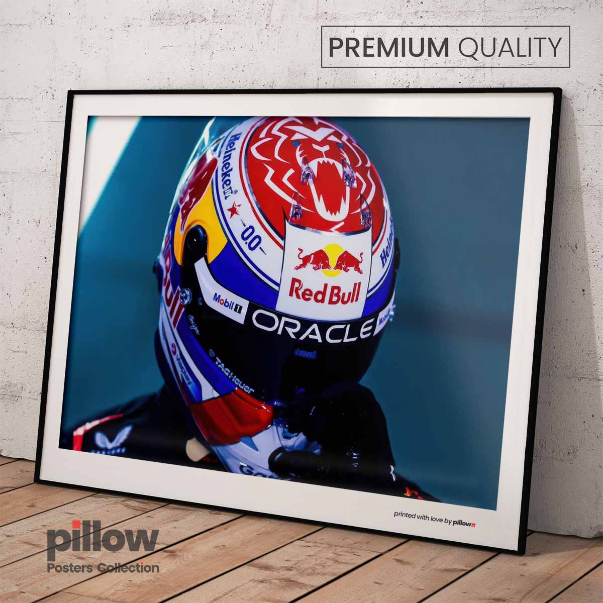 Max Verstappen Prilba 2025 – Oficiálny Plagát pre Fanúšikov.