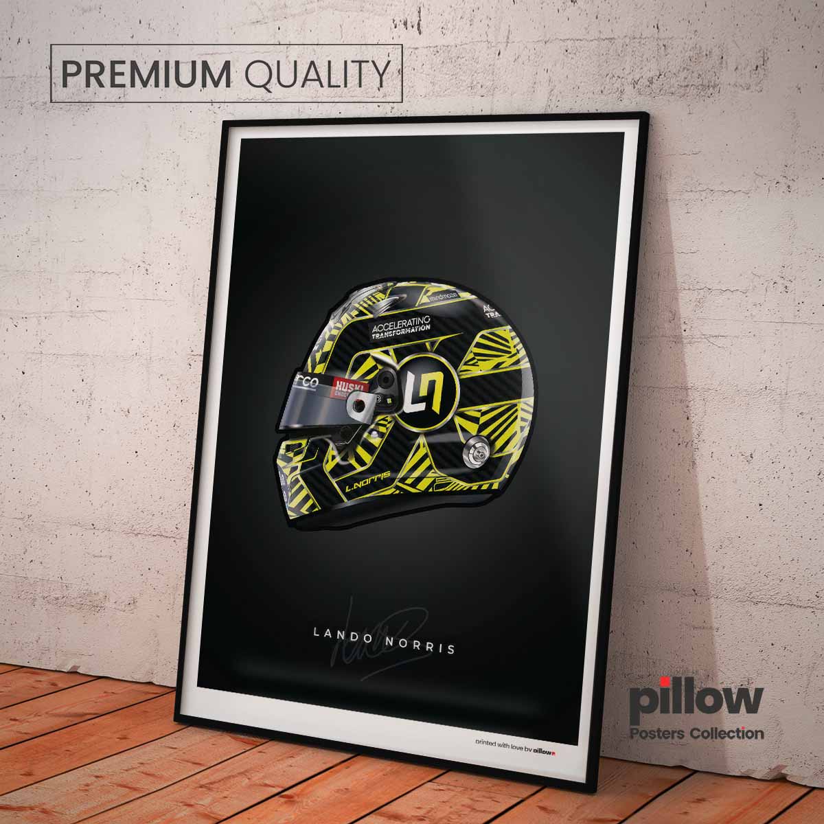 Plagát Lando Norris - Pilot Formuly 1 - Darček pre fanúšikov F1.