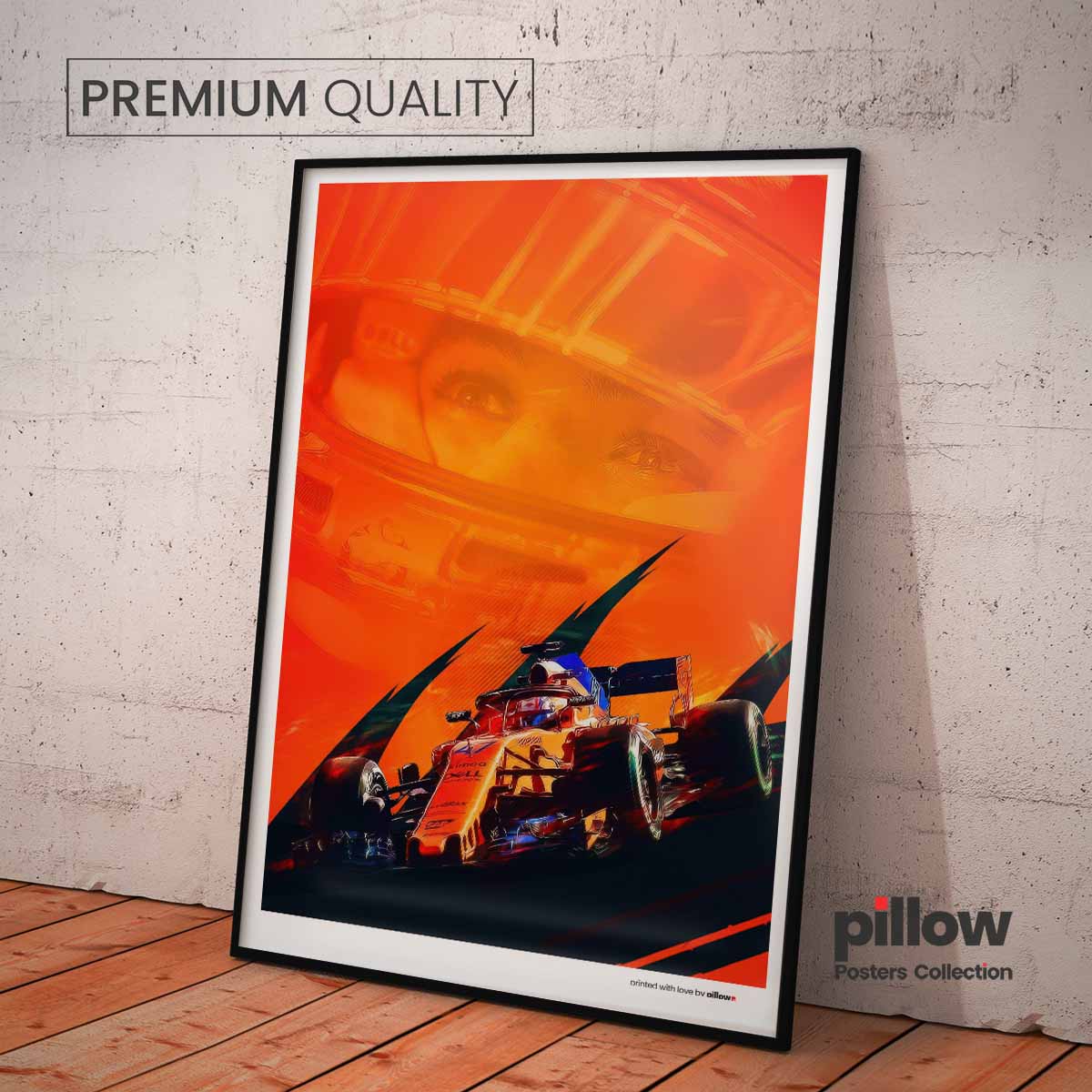 Plagát Lando Norris - Pilot Formuly 1 - Darček pre fanúšikov F1.