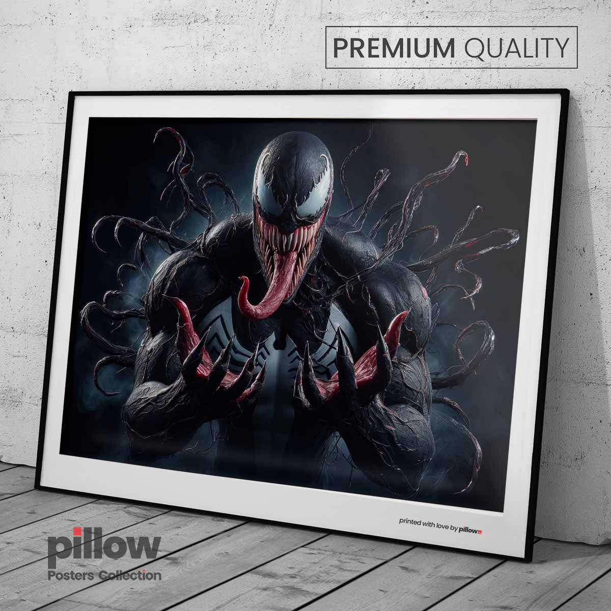 Luxusný poster Venom – Temný démon v akcii vo vašej zbierke.