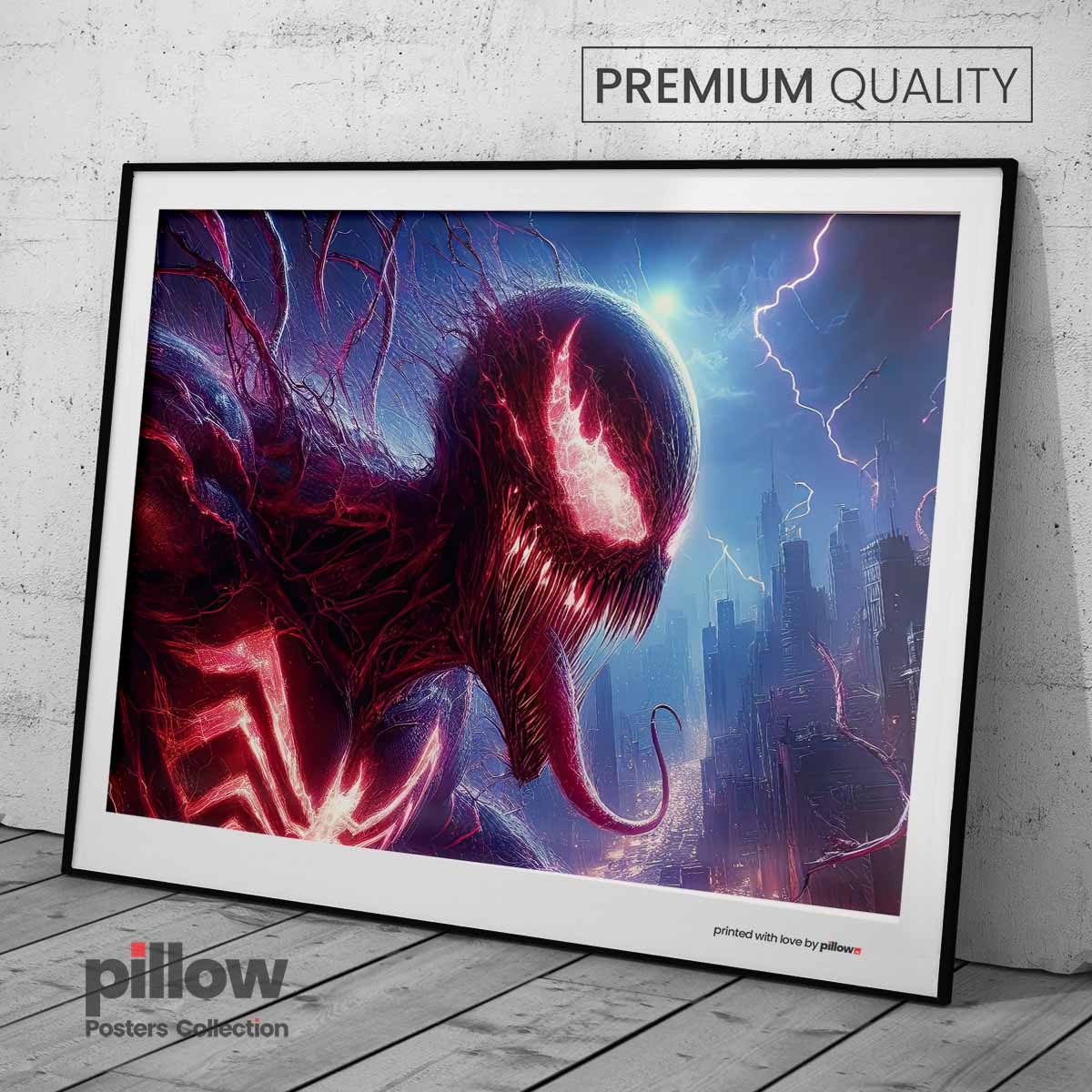 Luxusný poster Venom – Temný démon v akcii vo vašej zbierke.