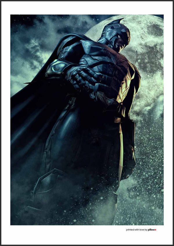 Umelecký plagát Batman s dramatickým obrazom, hliníkovým rámom a antireflexným sklom. Moderný dizajn s dôrazom na top kvalitu pre váš domov