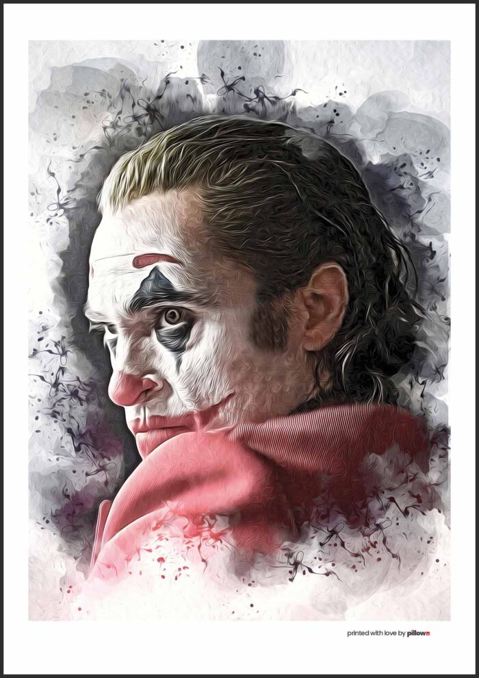 Umelecky spracovaný Joker poster s červenou atmosférou a výrazným pohľadom. Kvalitné antireflexné sklo. Perfektný doplnok pre zberateľov a fanúšikov.