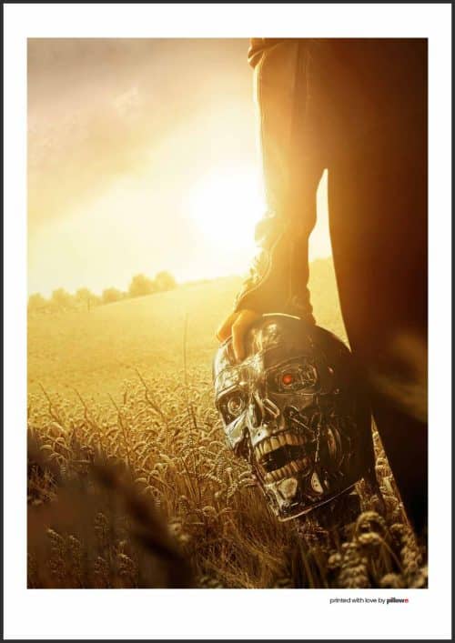 Filmový plagát s motívom Terminátora v akčnom prevedení, vhodný na zarámovanie, kvalitný papier, viac rozmerov.