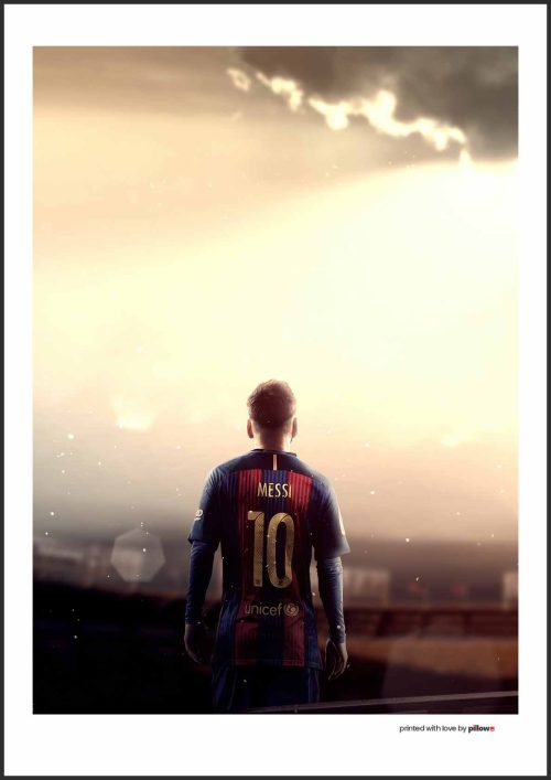 Lionel Messi v ikonickom drese Paríža Saint-Germain