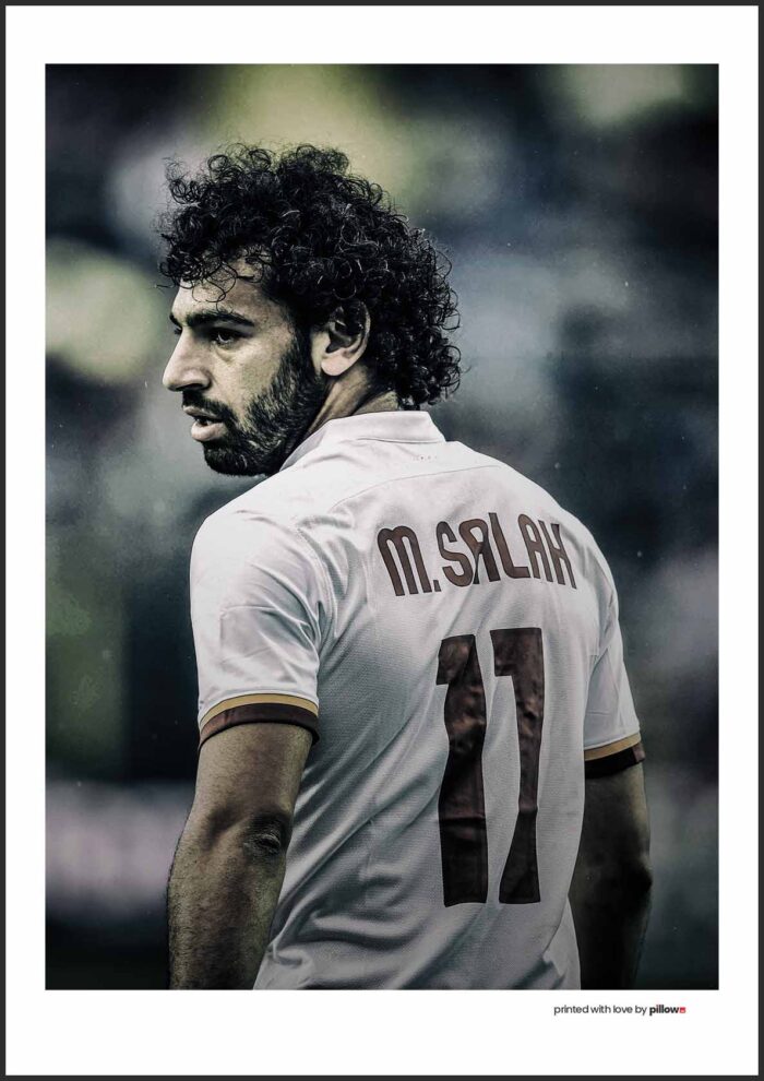 Poster Mohamed Salah, ikona egyptského futbalu