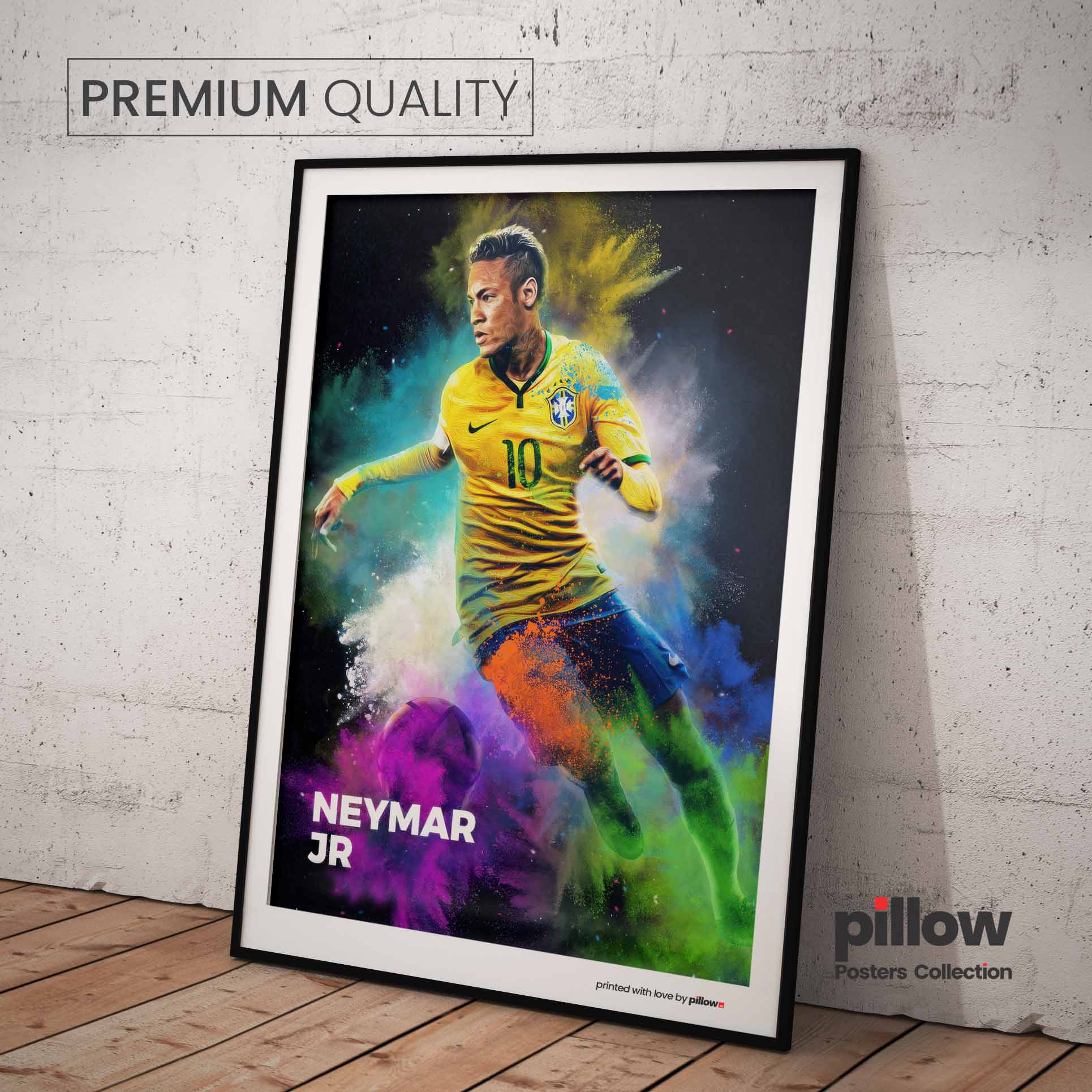 Poster Neymar Jr - 02 | Pillow.Sk