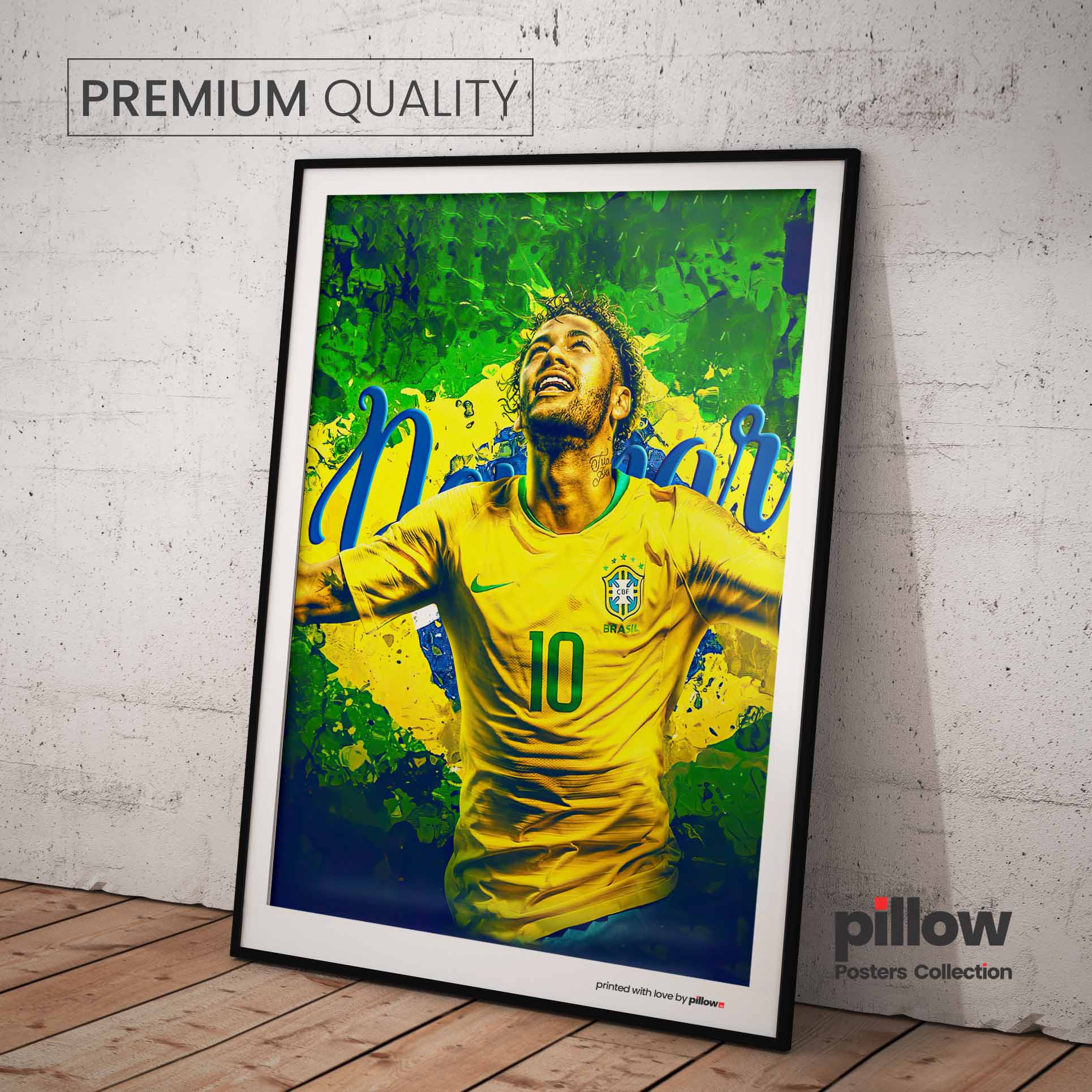 Poster Neymar Jr - 04 | Pillow.Sk