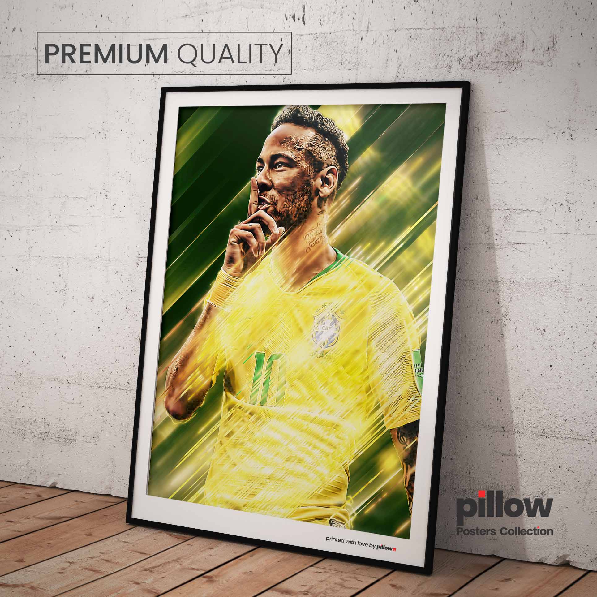 Poster Neymar Jr - 05 | Pillow.Sk