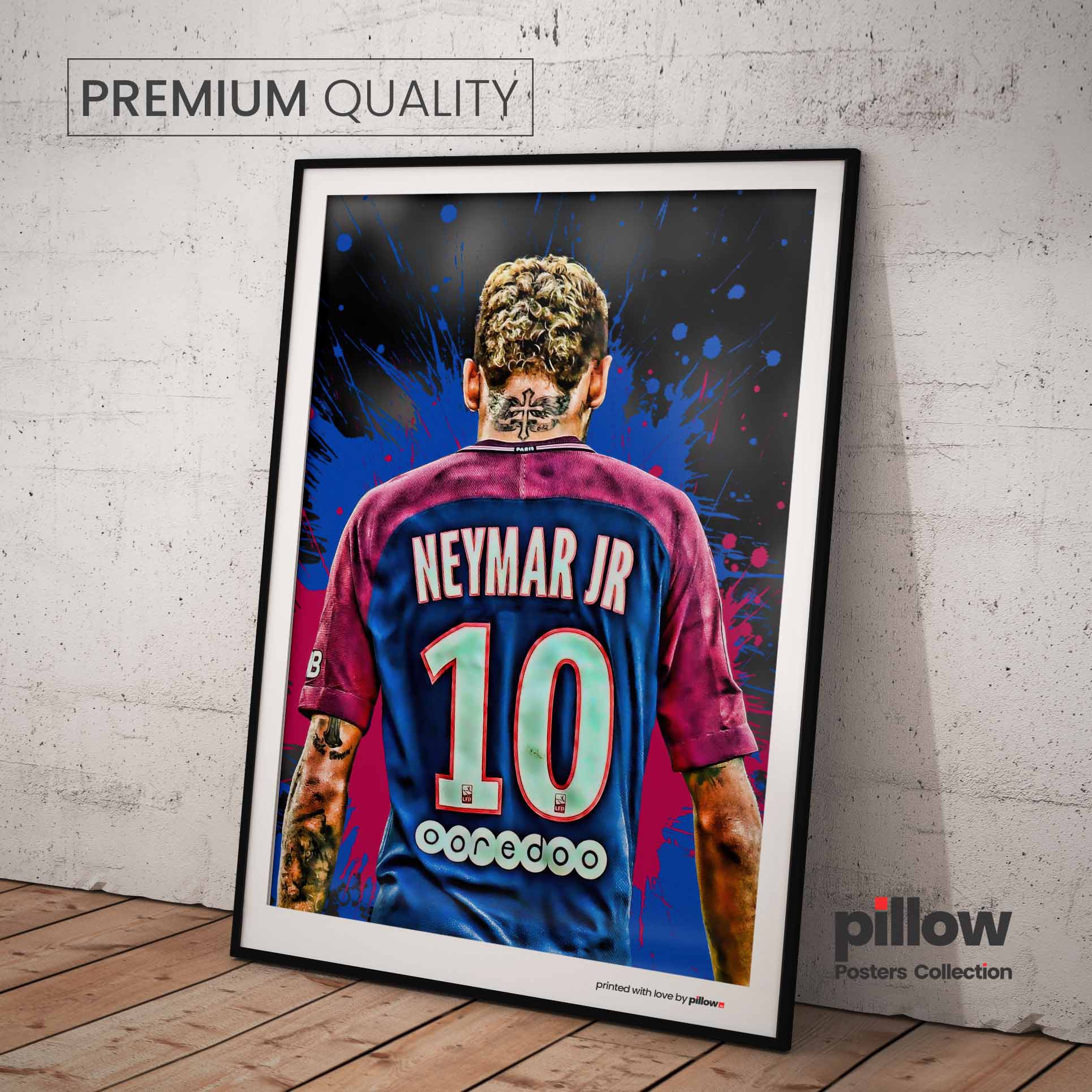 Poster Neymar Jr - 12 | Pillow.Sk