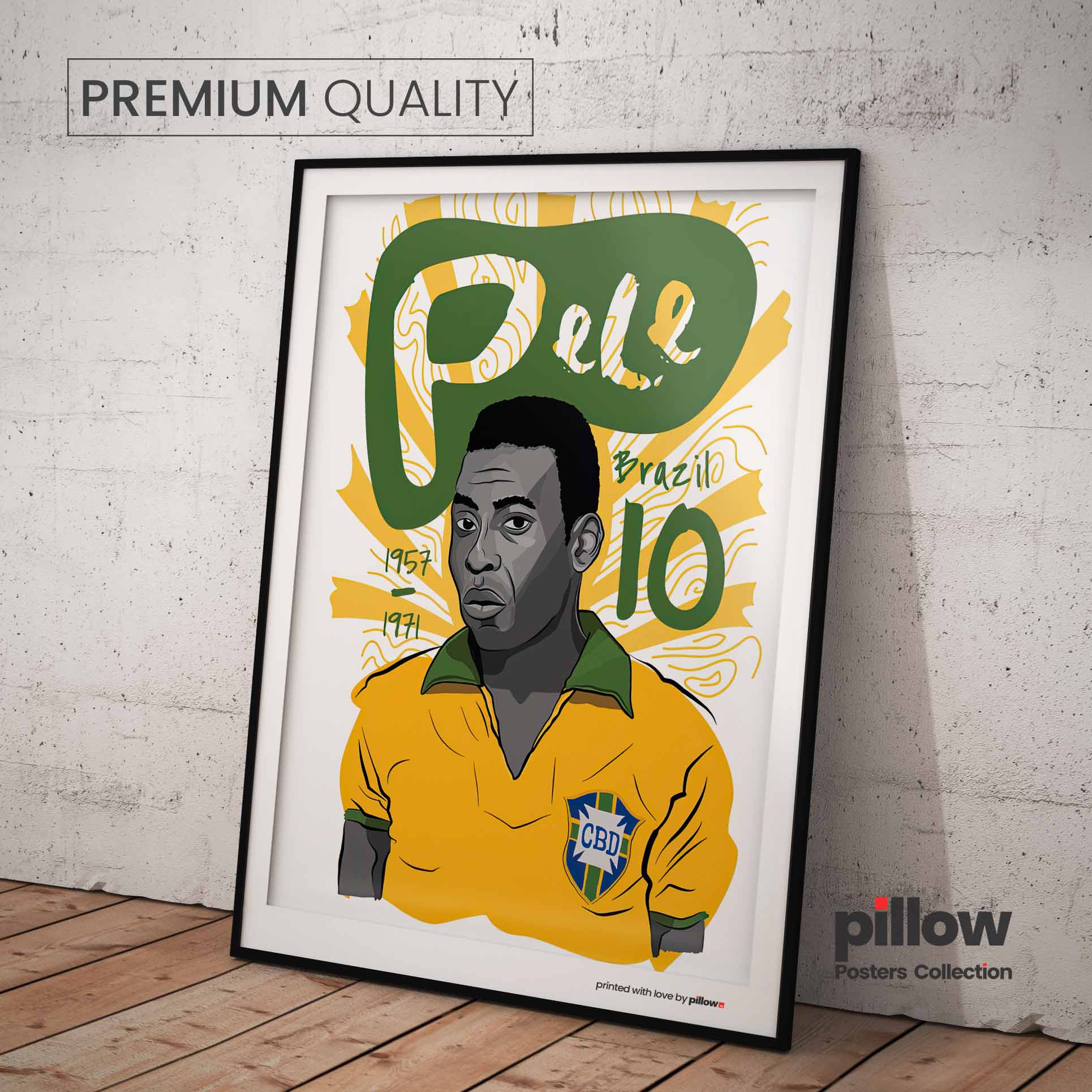 Poster Pele - 08 | Pillow.Sk