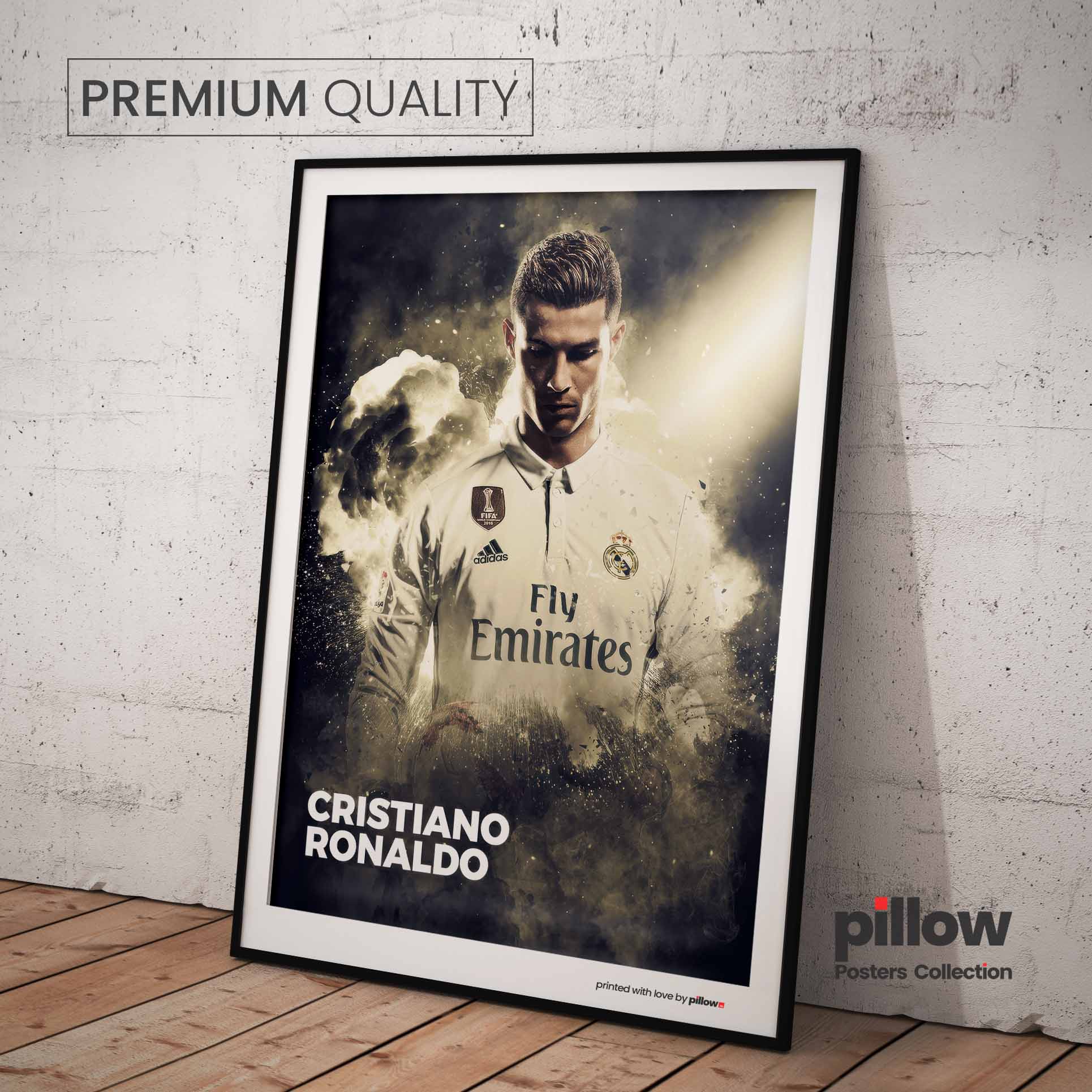 Poster Cristiano Ronaldo - Futbalová Edícia - 01 | Pillow.Sk