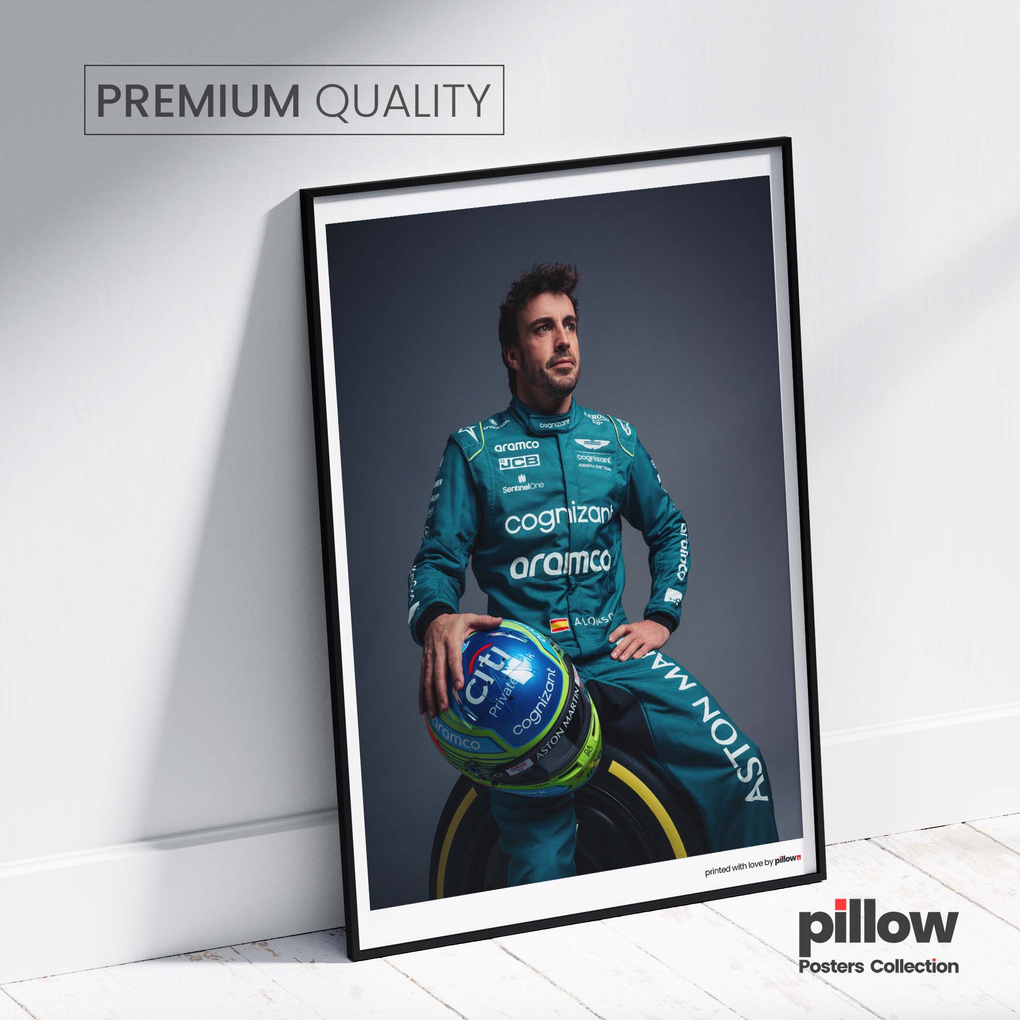 Poster Fernando Alonso - Edícia F1 - 6 | Pillow.Sk