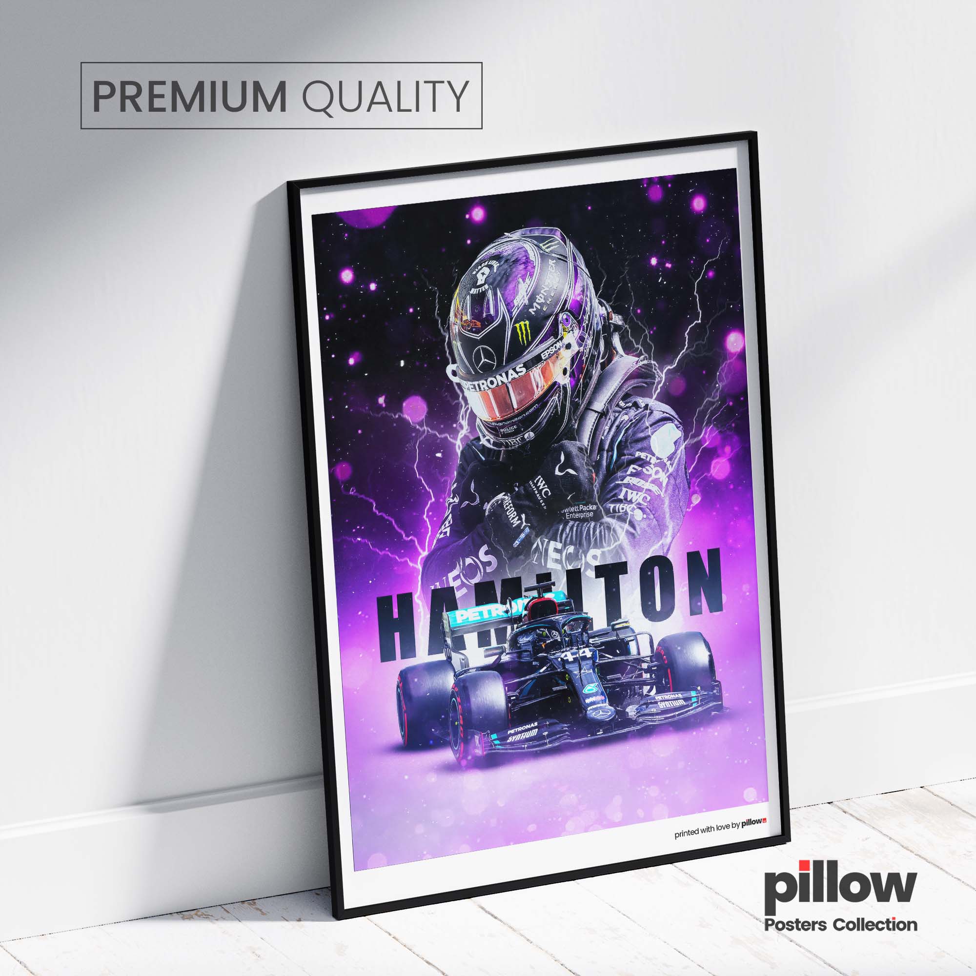 Poster Lewis Hamilton - Edícia F1 - 9 | Pillow.Sk