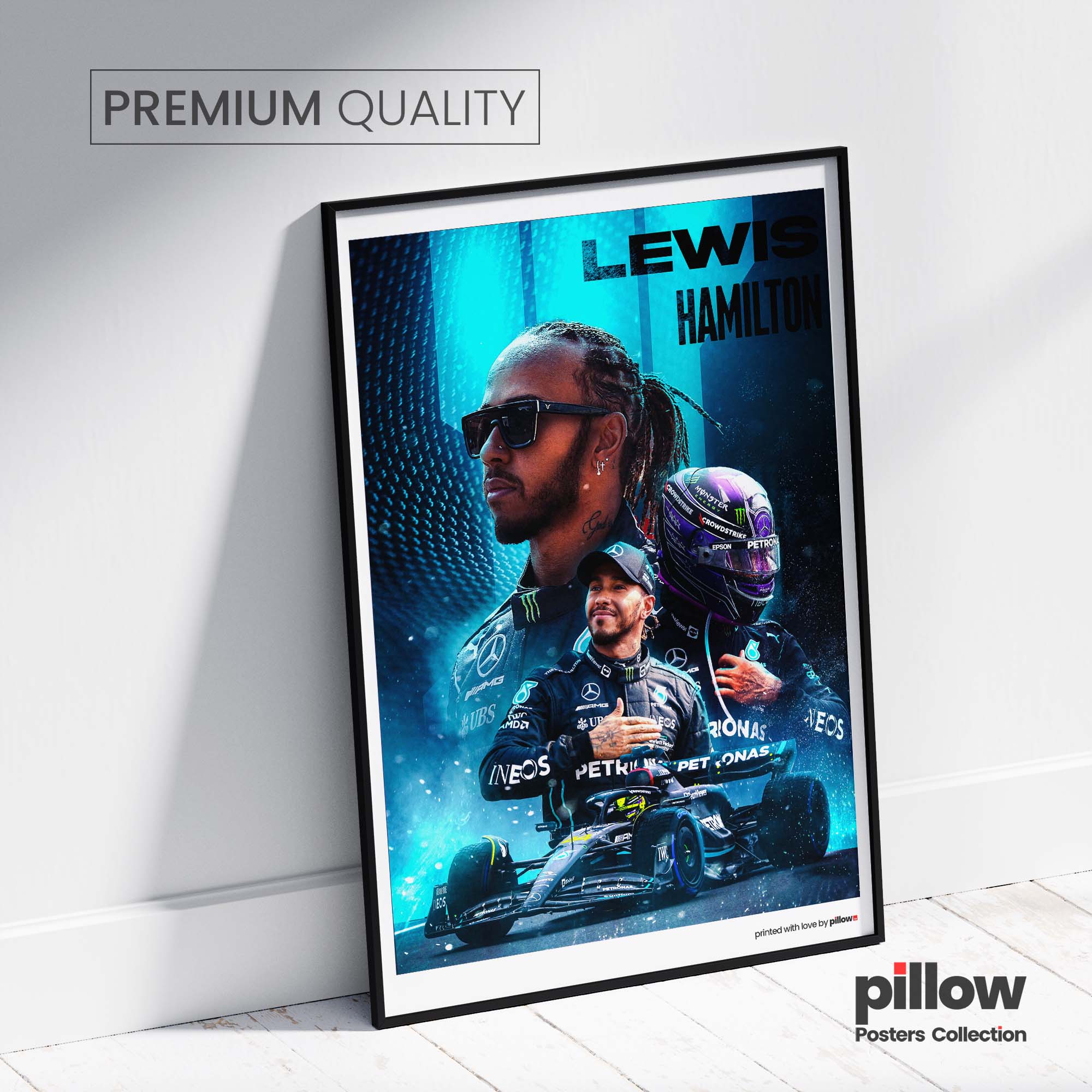 Poster Lewis Hamilton - Edícia F1 - 11 | Pillow.Sk