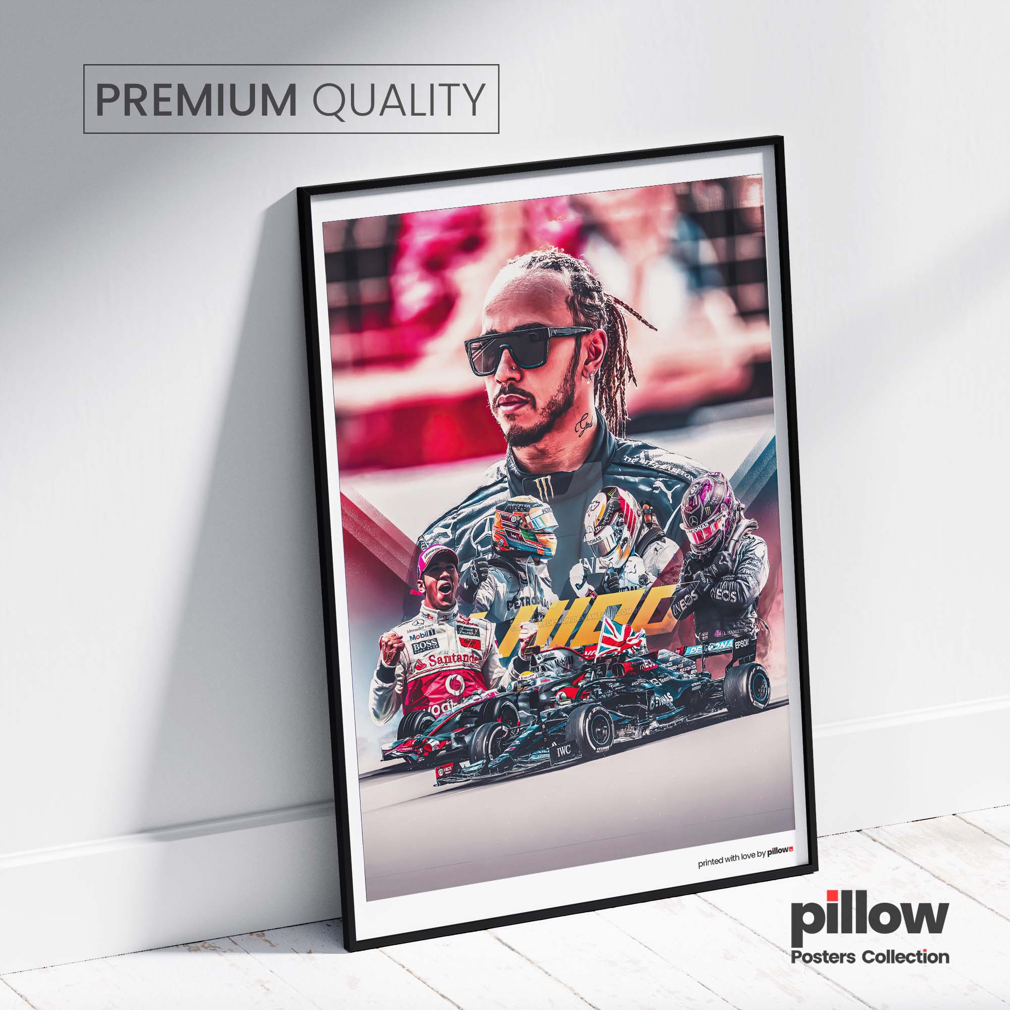 Poster Lewis Hamilton - Edícia F1 - 12 | Pillow.Sk