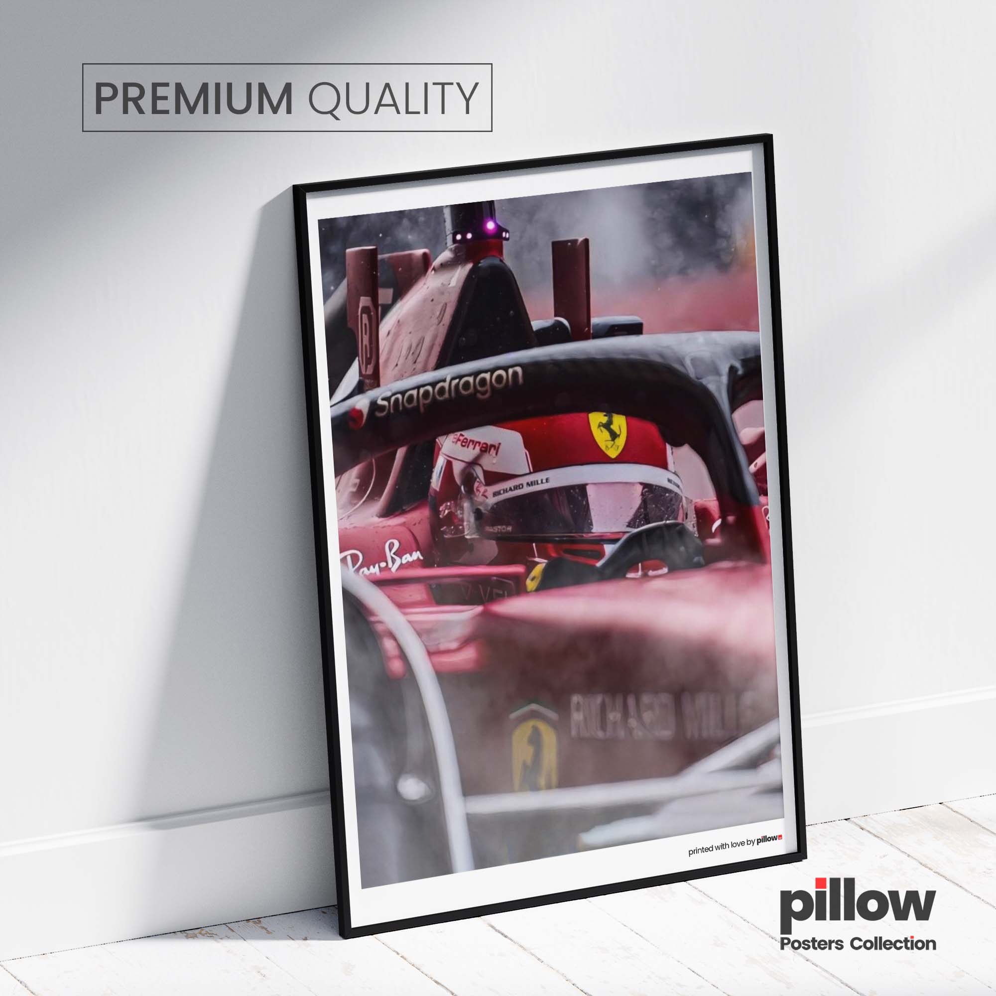 Poster Charles Leclerc - Edícia F1 - 9 | Pillow.Sk