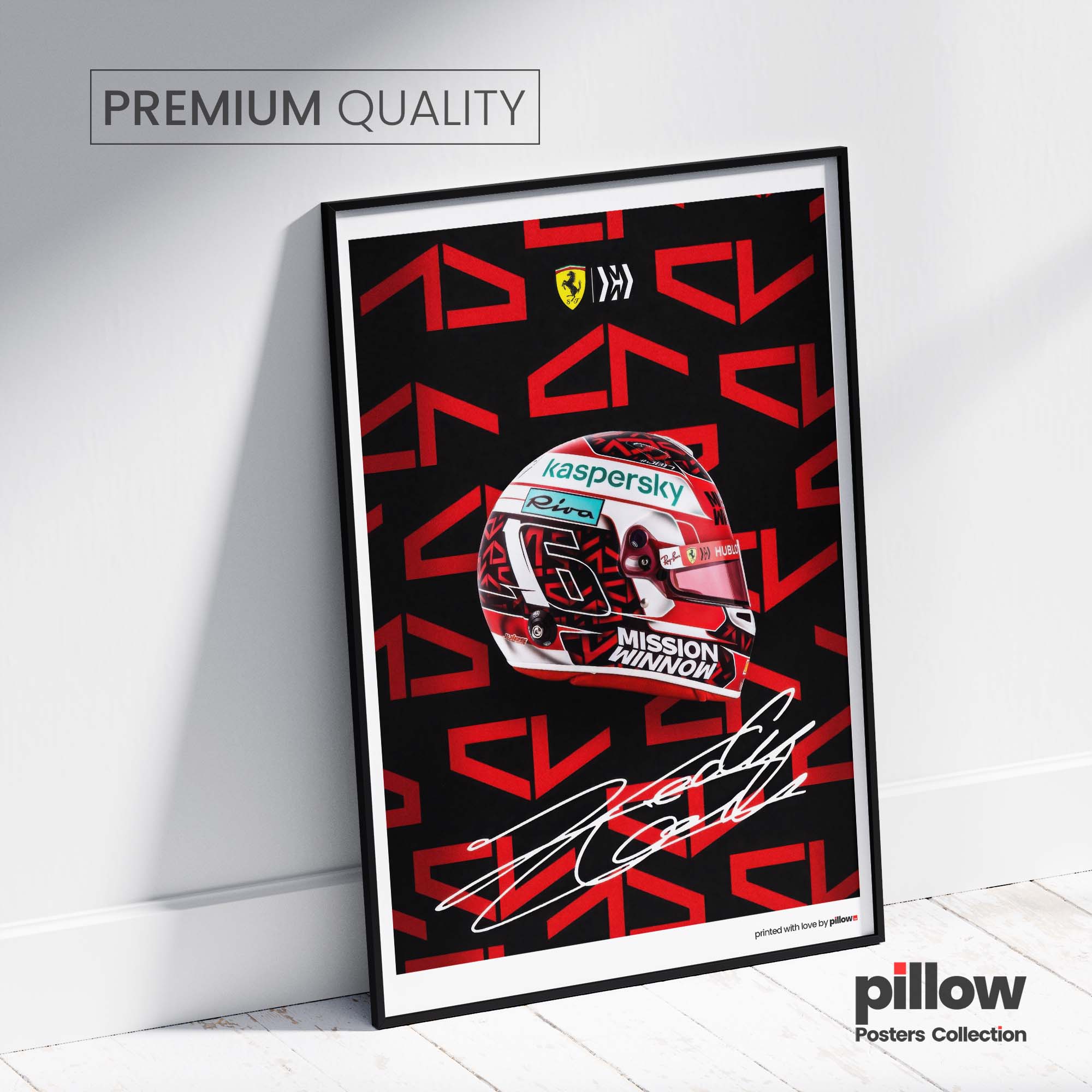 Poster Charles Leclerc - Edícia F1 - 11 | Pillow.Sk