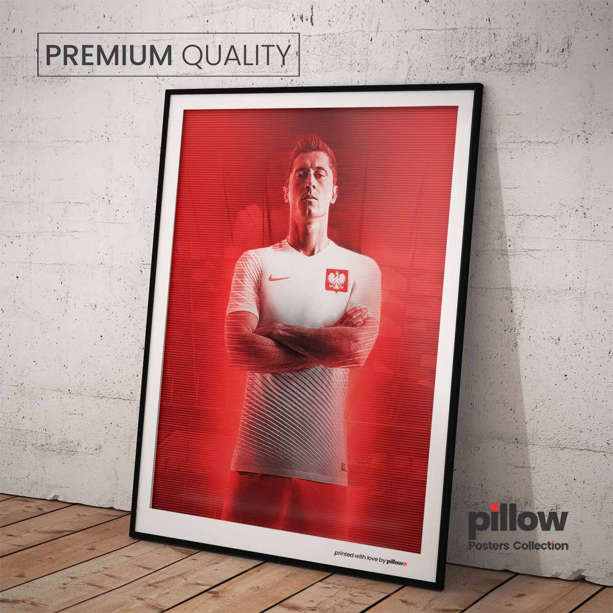 Poster Robert Lewandowski - Futbalová Edícia | 01 | Pillow.Sk