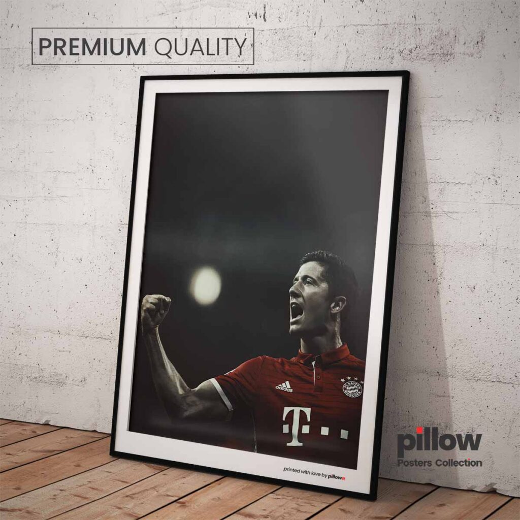 Poster Robert Lewandowski - Futbalová Edícia | 03 | Pillow.Sk