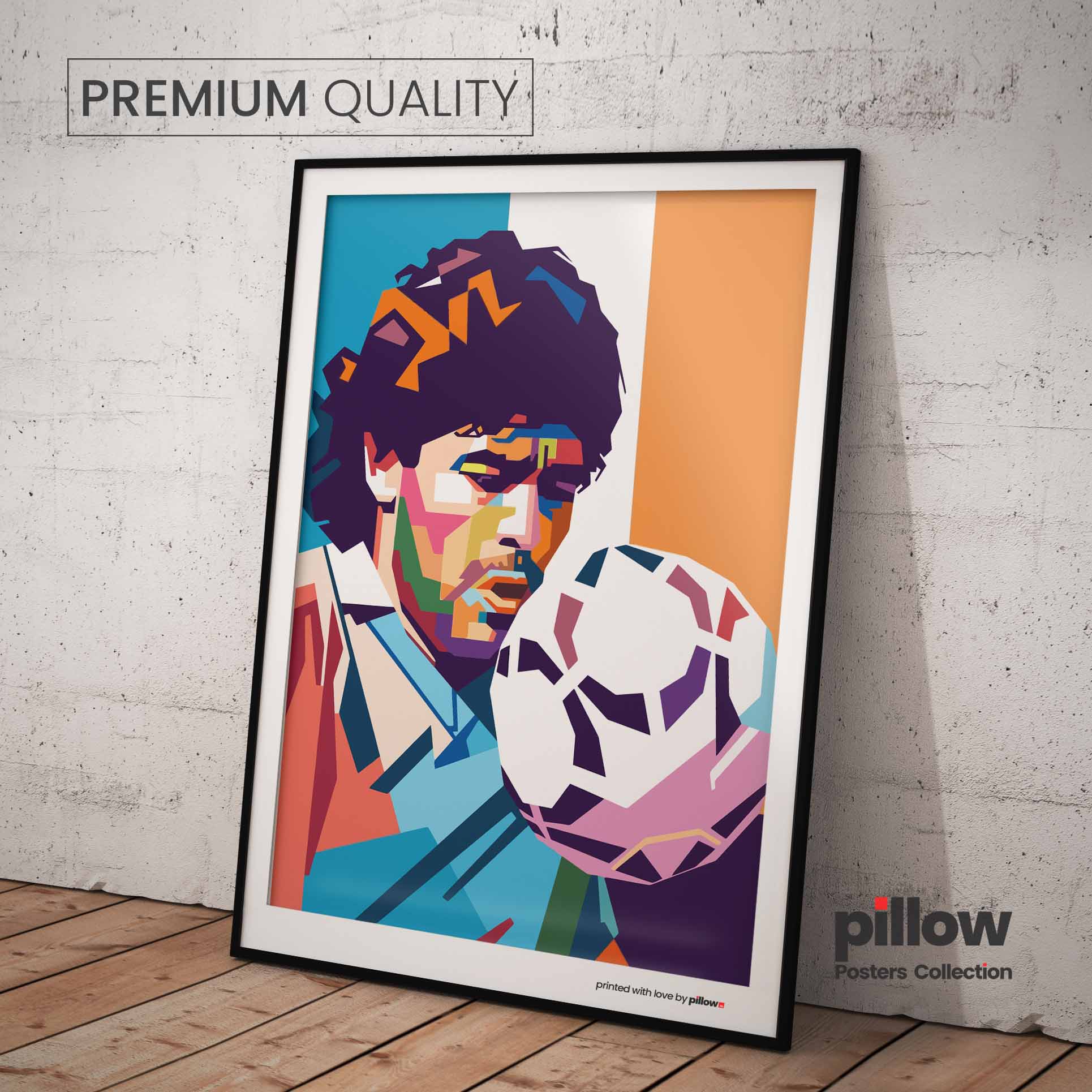 Poster Diego Maradona - Futbalová Edícia - 8 | Pillow.Sk