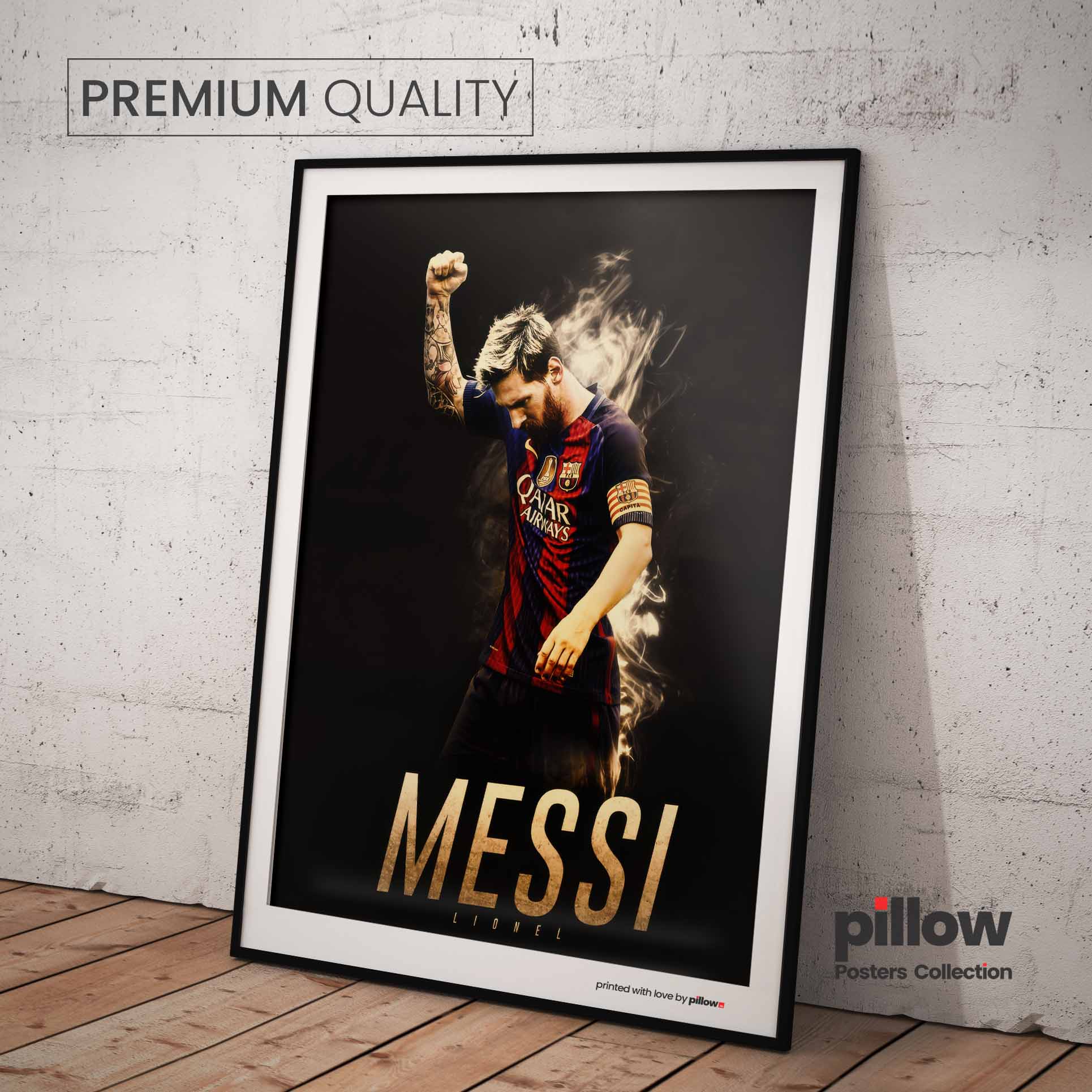 Poster Lionel Messi - Futbalová Edícia - 8 | Pillow.Sk