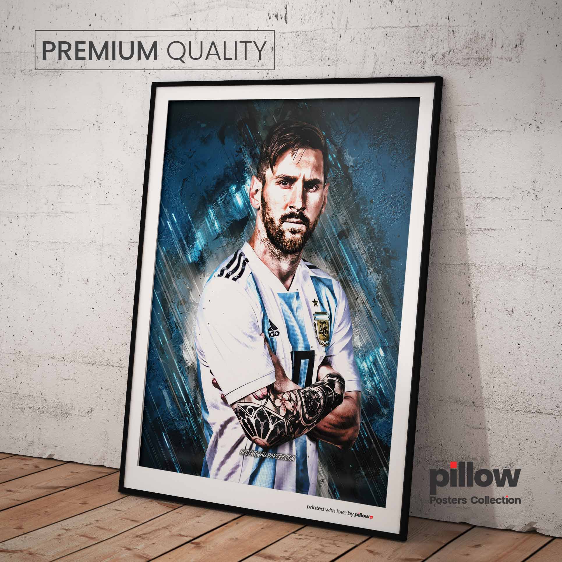 Poster Lionel Messi - Futbalová Edícia - 15 | Pillow.Sk