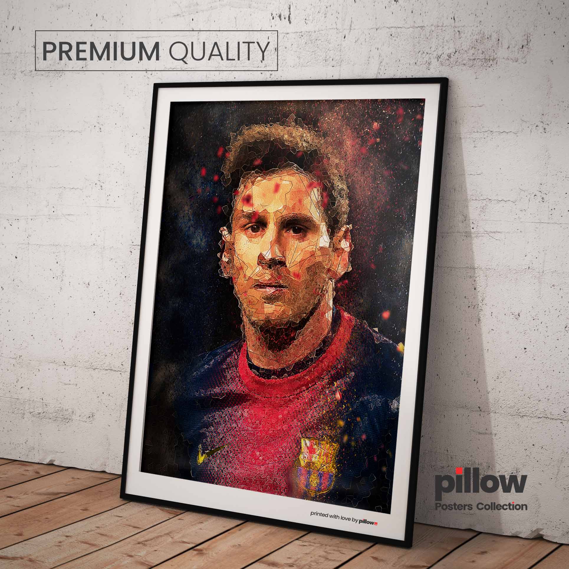 Poster Lionel Messi - Futbalová Edícia - 17 | Pillow.Sk