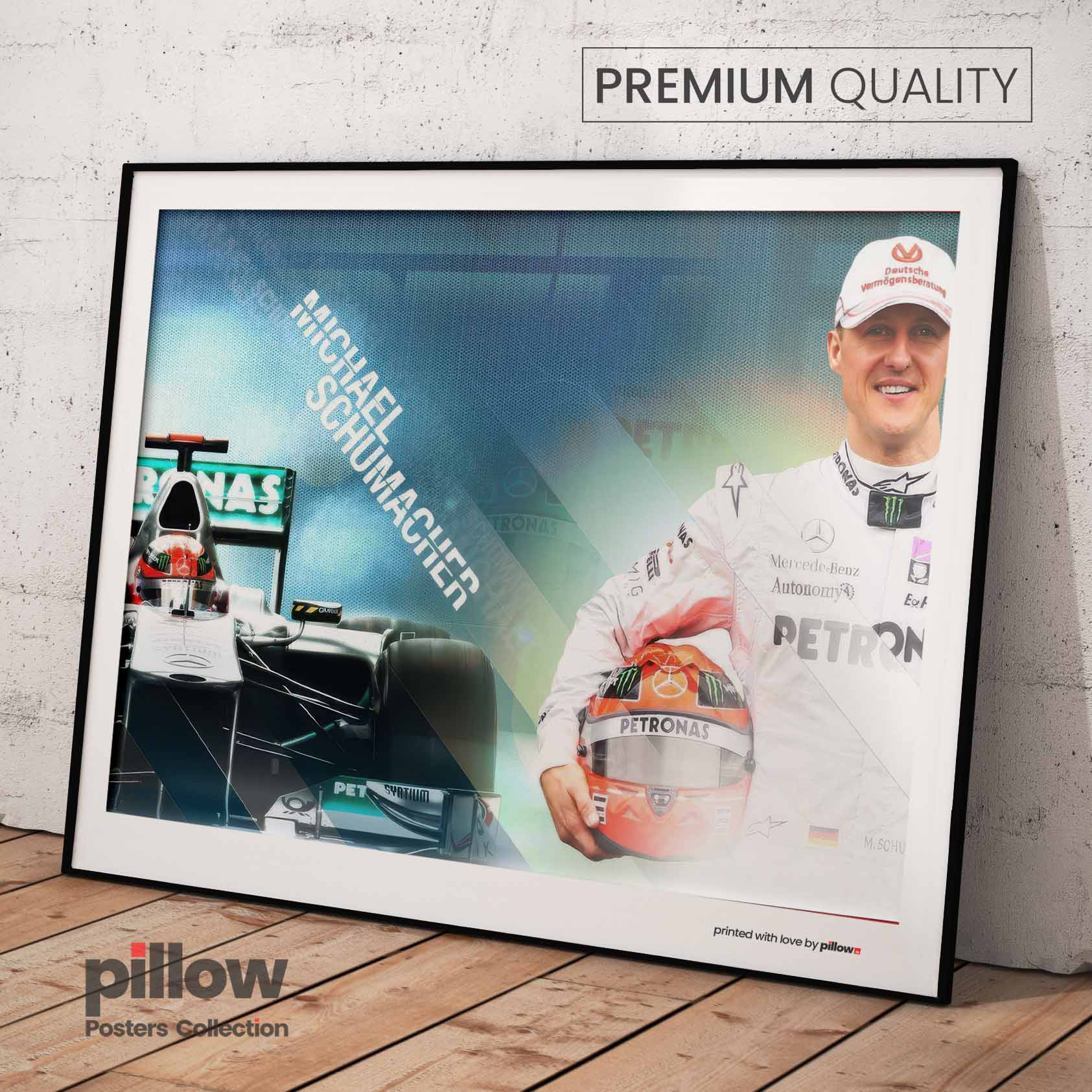 Plagát Michael Schumacher - Edícia F1 | 06H | Pillow.Sk