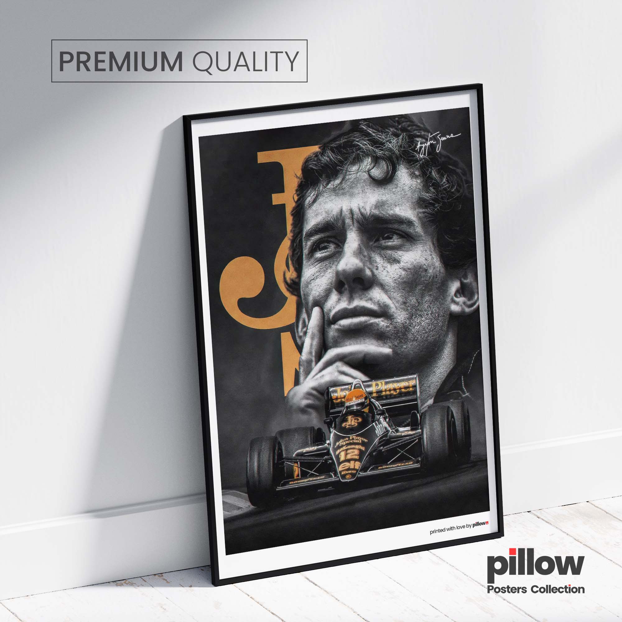 Poster Ayrton Senna - Edícia F1 - 3 | Pillow.Sk