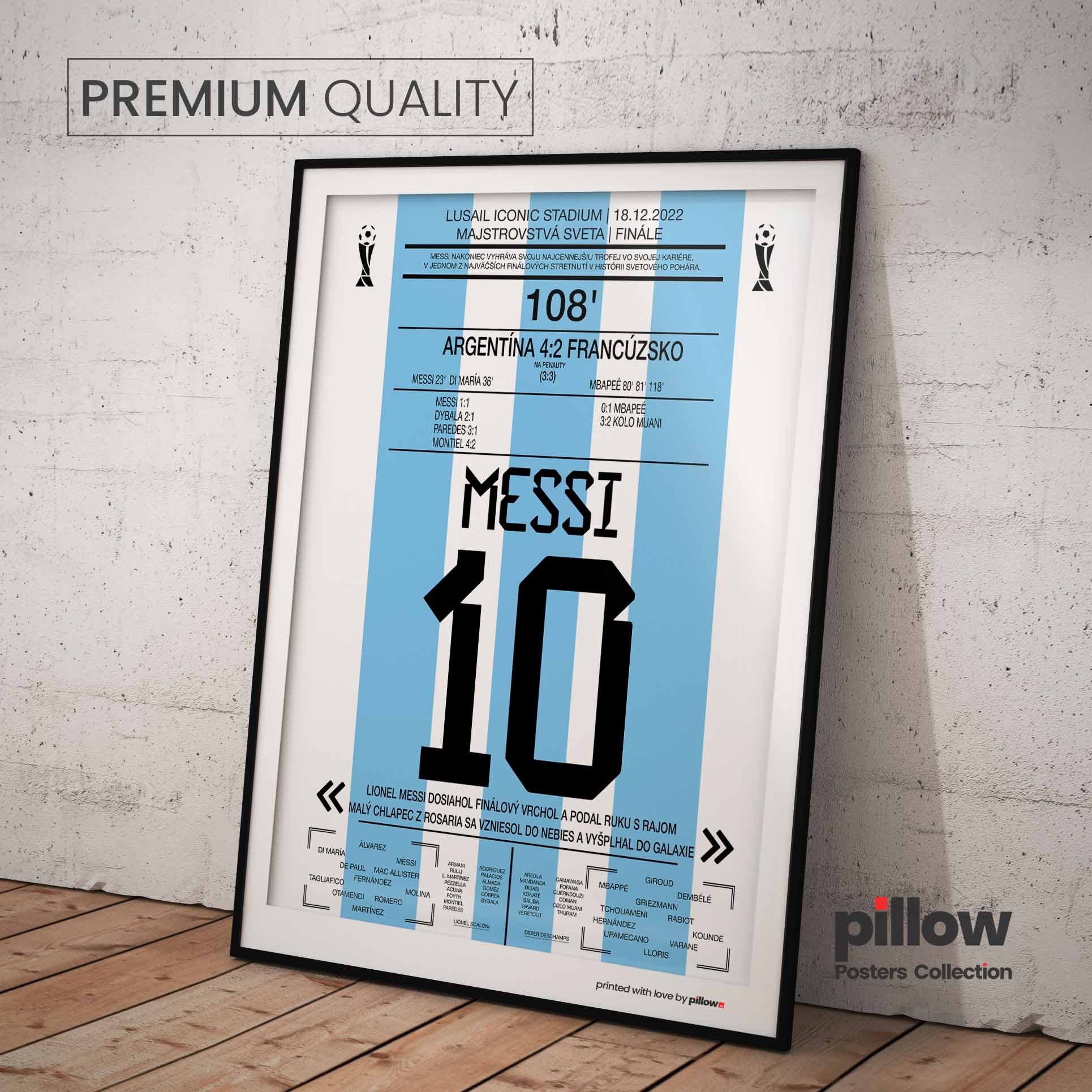 Plagát Messi 2002 - Momenty Futbalovej Slávy