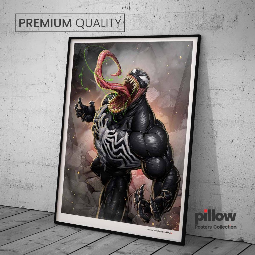 Exkluzívny plagát Venom – Temný symbiont v akcii vo vašej zbierke,