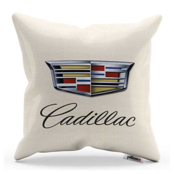 Vankúš s pôvodným logom automobilu Cadillac