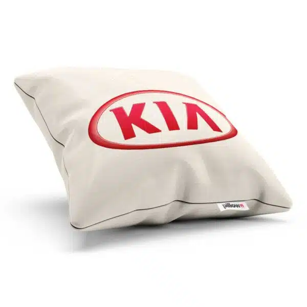 Vankúšik s logom automobilovej značky KIA