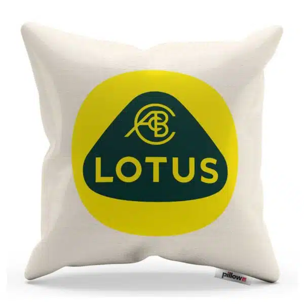 Vankúš s logom značky Lotus
