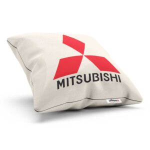 Vankúšik s logom automobilovej značky Mitsubishi