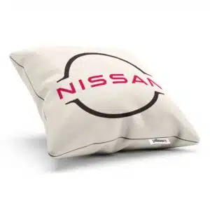 Vankúšik s logom automobilovej značky Nissan