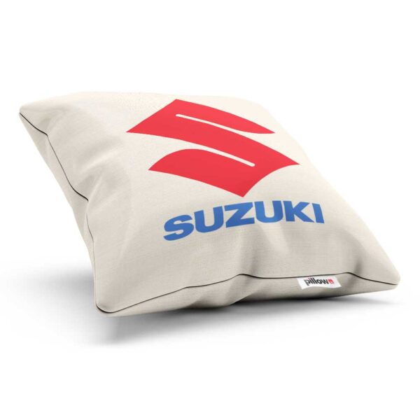 Vankúšik s logom automobilovej značky Suzuki