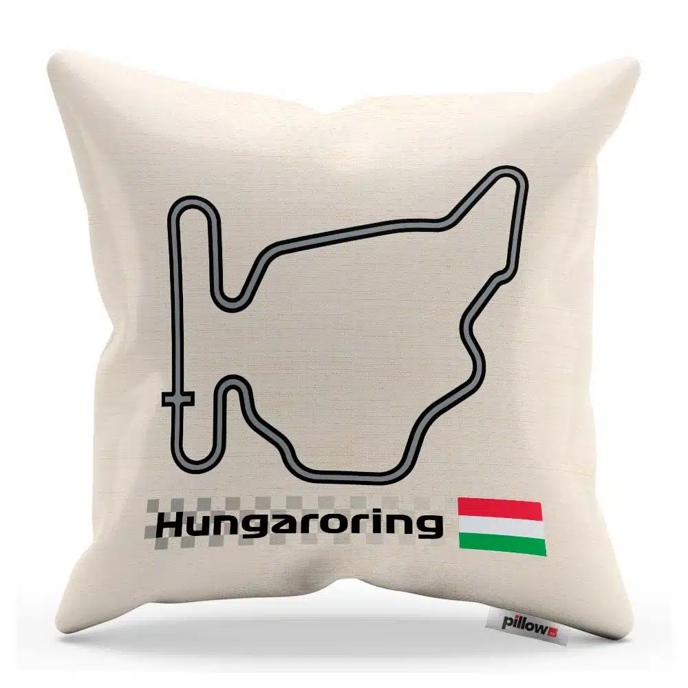 Vankúš Hungaroring ideálny darček pre fanúšika Formula 1