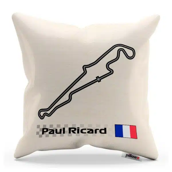 Vankúš Circuit Paul Ricard ideálny darček pre fanúšika Formula 1