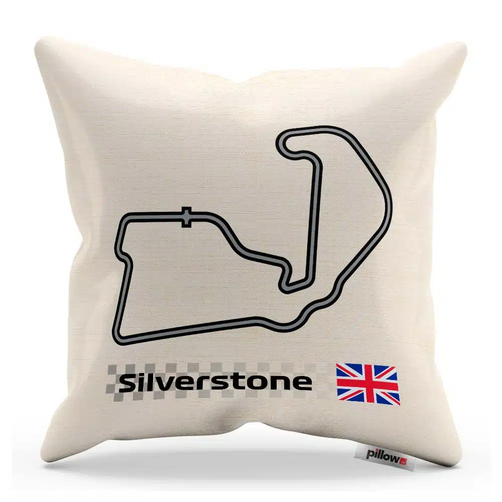 Vankúš Silverstone ideálny darček pre fanúšika Formula 1