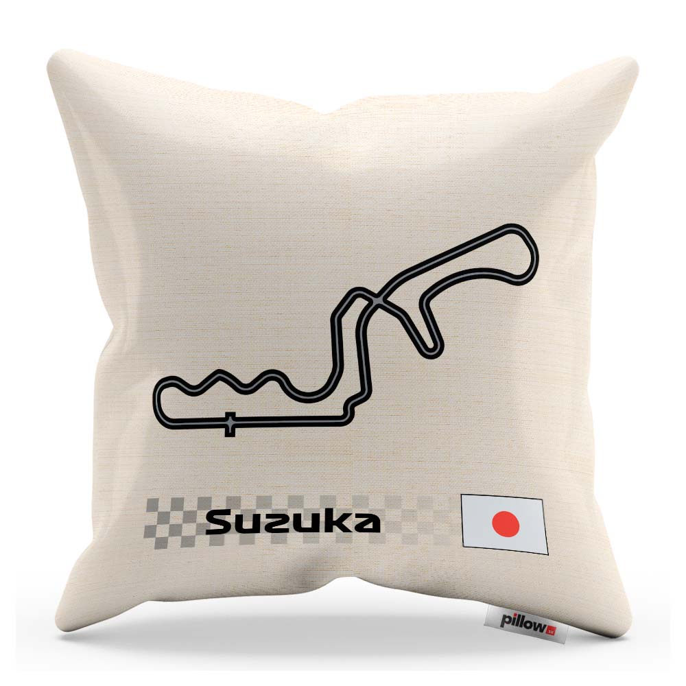 Vankúš Suzuka ideálny darček pre fanúšika Formula 1