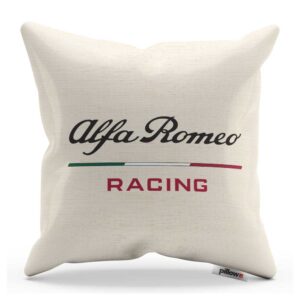 Vankúš s logom teamu Alfa Romeo Racing z F1