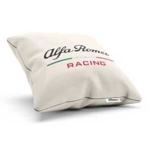 Vankúš s logom automobilového teamu Alfa Romeo Racing