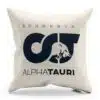 Vankúš s logom teamu Scuderia AlphaTauri z F1