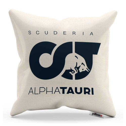 Vankúš s logom teamu Scuderia AlphaTauri z F1
